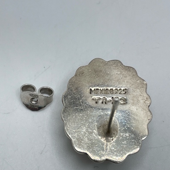 Sterling & Turquoise Earrings! - Picture 3 of 5